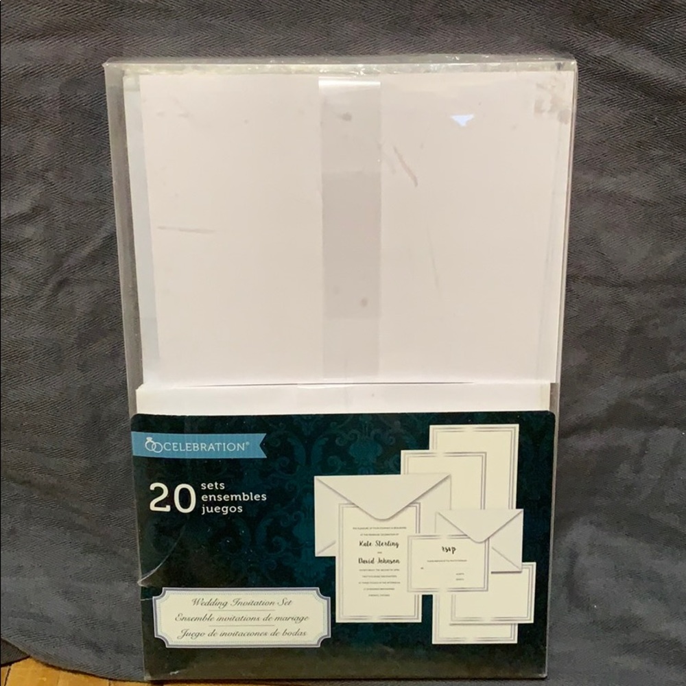 Wedding invitations set 20 sets